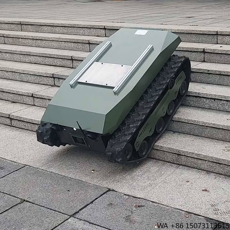 Robot Chassis - Crawler Dumper Truck Chassis with Stair