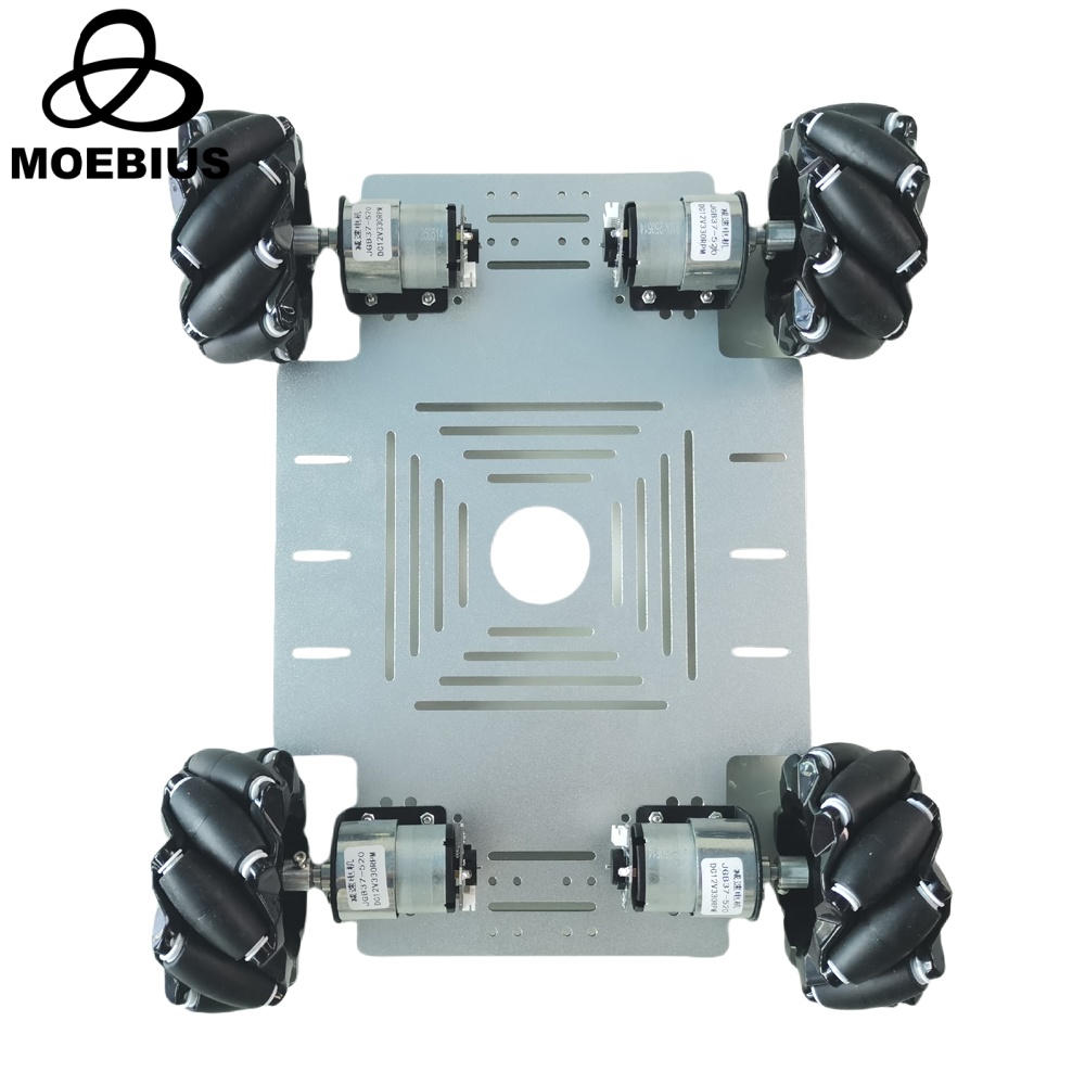 Robot Chassis - MOEBIUS 26KG Load 4WD Mecanum Wheel