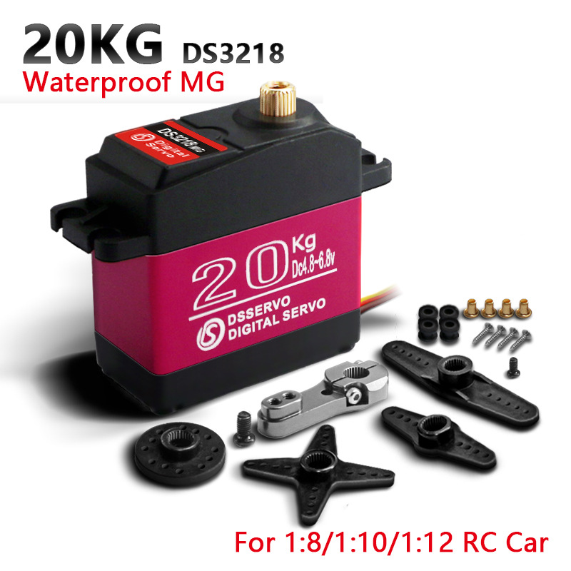 Robot Arm Metal - Dsservo Ds3218Mg 20Kg Metal Digital Servo