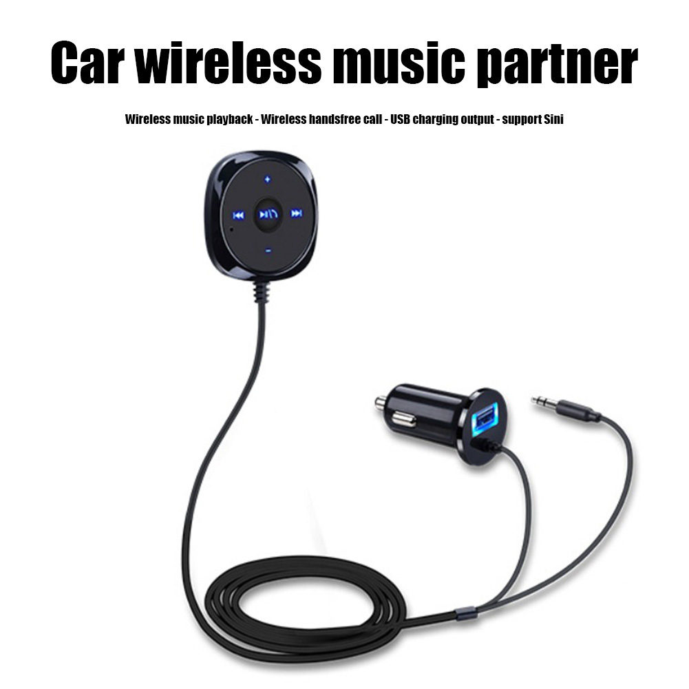Robot Bluetooth Car - Handsfree Bluetooth-compatible Car Kit Wireless Bluetooth-compatible