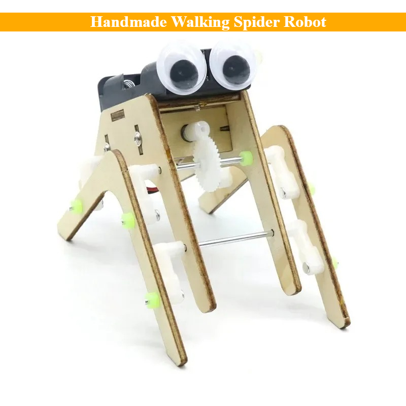 Line Follower Robot - Imagination DIY Handmade Walking Spider Robot