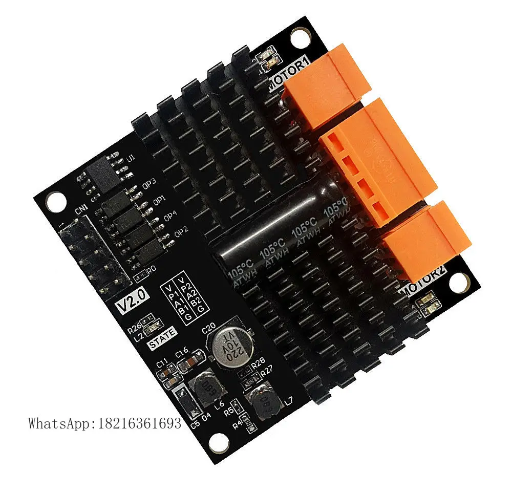L298N Module - 12V 24V 12A Dual Channel DC