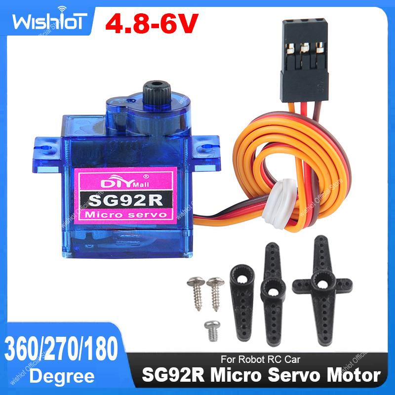 Servo Pan Tilt - SG92R Micro Servo Motor 4.8-6V 360/270/180