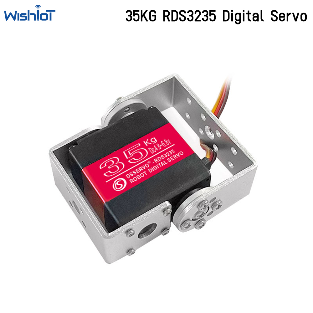 Robot Arm Metal - 35KG Robot Digital Servo 4.8-6.8V High