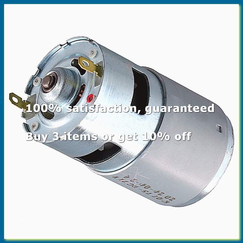 Dc Motor - 775 DC 21V Small Brush Motor