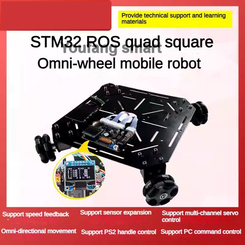 5kg Load ROS 4WD Omni Wheel Ro - Ros Robot ulasan dan harga