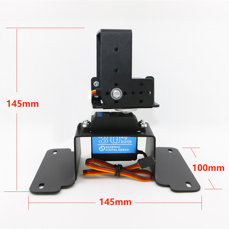 2 DOF Pan Tilt Bracket Kit Met - Servo Pan Tilt ulasan dan harga