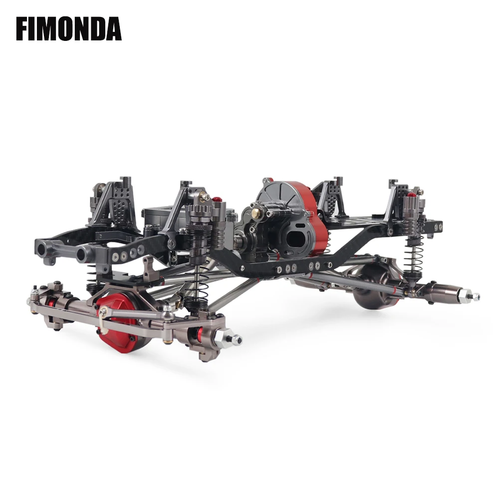 FIMONDA 1/10 RC Crawler Metal  - Robot Car Kit ulasan dan harga