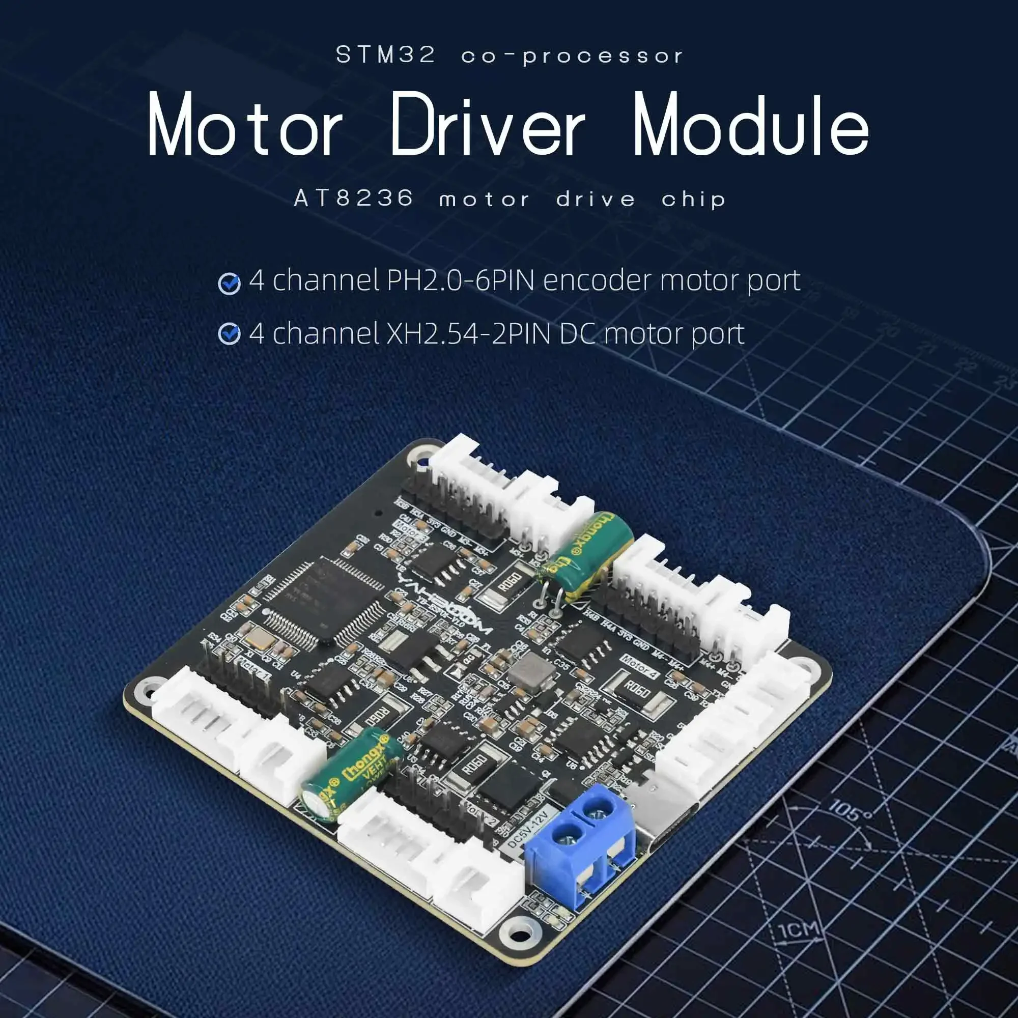 Yahboom 4-Channel Encoder Moto - Motor Driver Module ulasan dan harga
