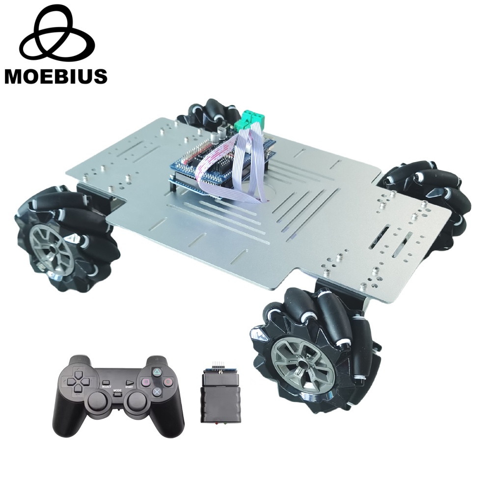 MOEBIUS 26KG Load 4WD Mecanum  - Robot Chassis ulasan dan harga