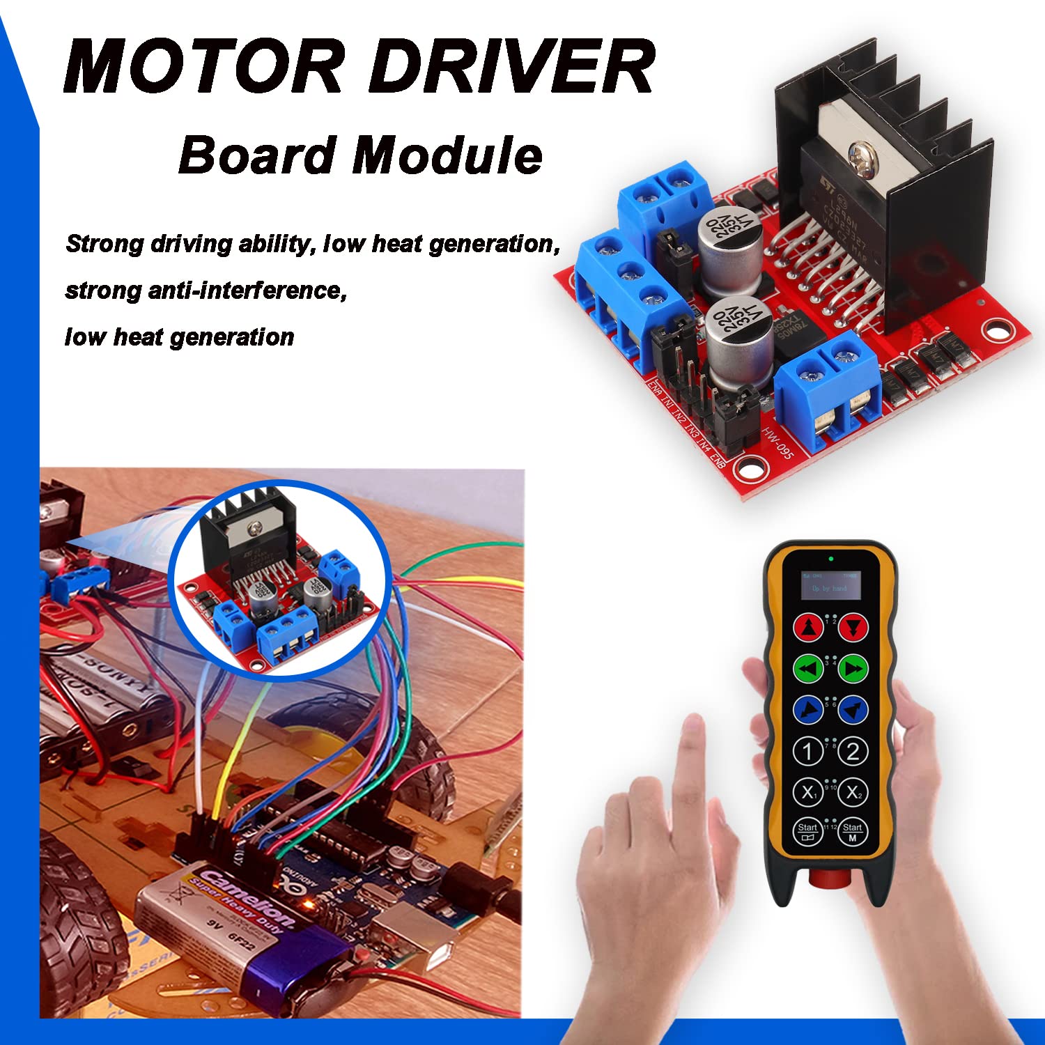 L298N Motor Drive Controller B - L298N Module ulasan dan harga