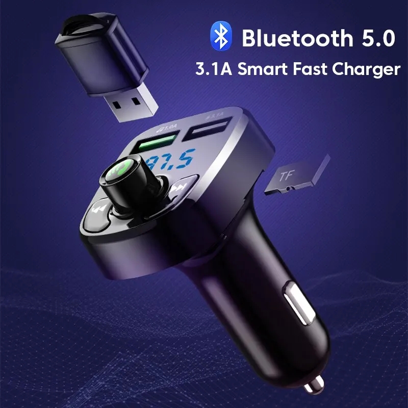 LED MP3 Car Bluetooth FM Audio - Robot Bluetooth Car ulasan dan harga