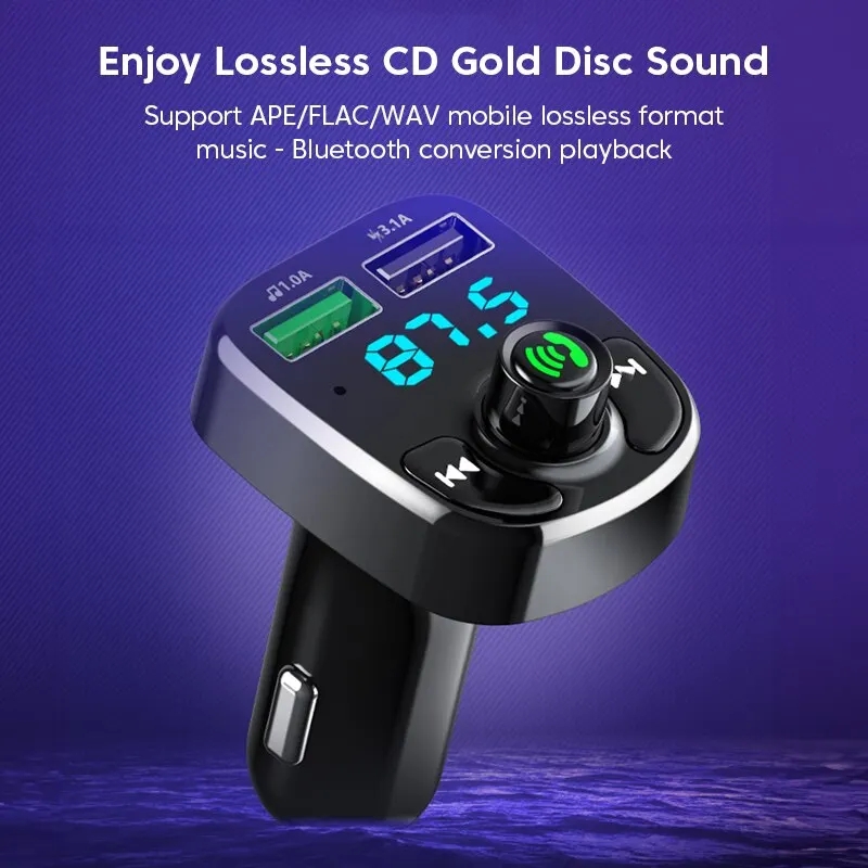 LED MP3 Car Bluetooth FM Audio - Robot Bluetooth Car ulasan dan harga