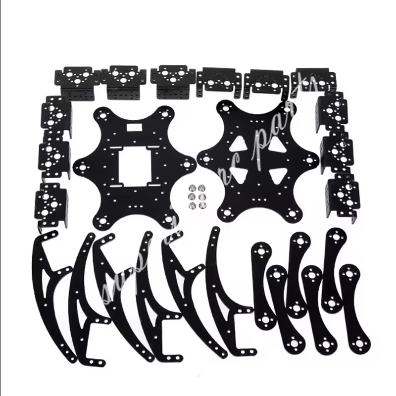 18 DOF Aluminium Hexapod Spide - Arduino Robot ulasan dan harga