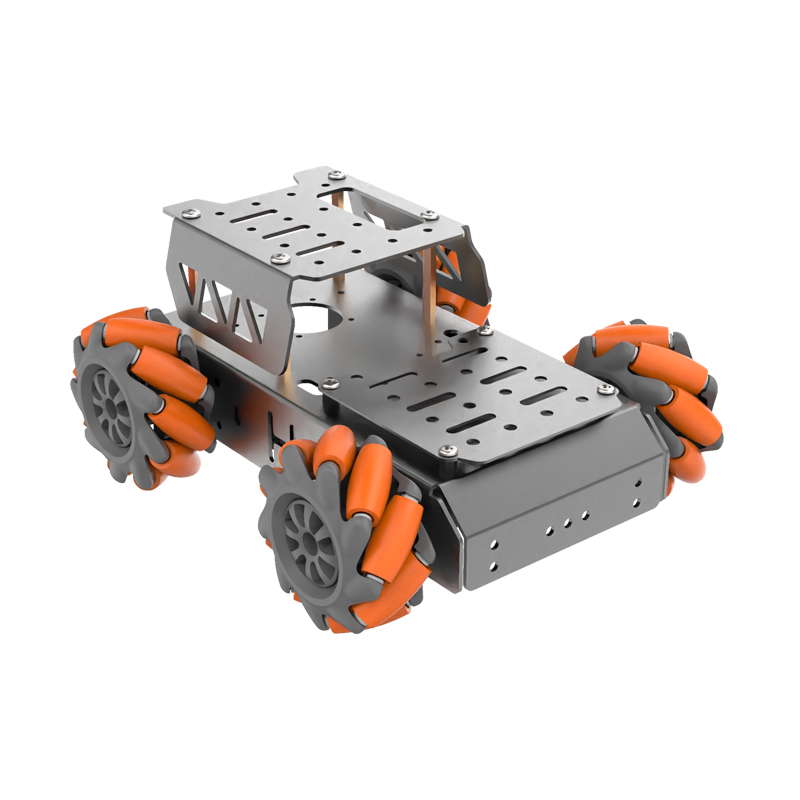 Four-wheeled Electric Cart Alu - Tracked Robot Chassis ulasan dan harga