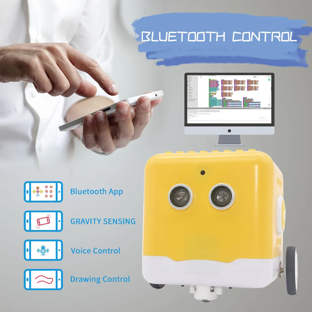 Kidsbits Programmable Robot Ki - Microbit Robot ulasan dan harga