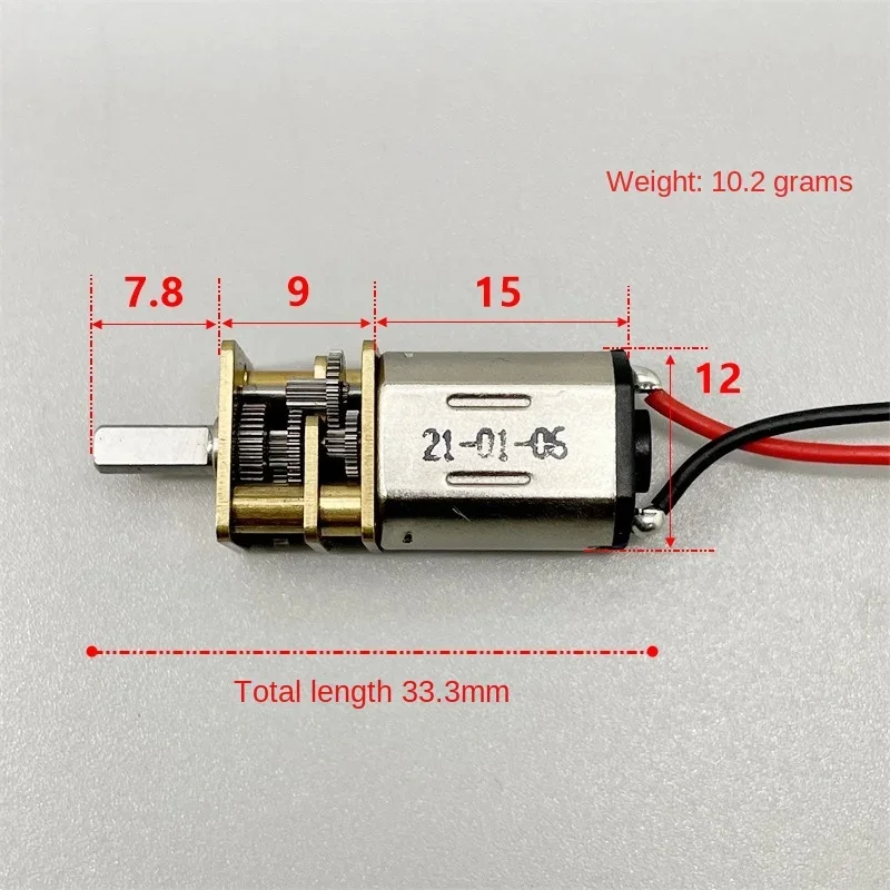 N20 DC 3V 18rpm 6V  36RPM  Min - Dc Motor ulasan dan harga