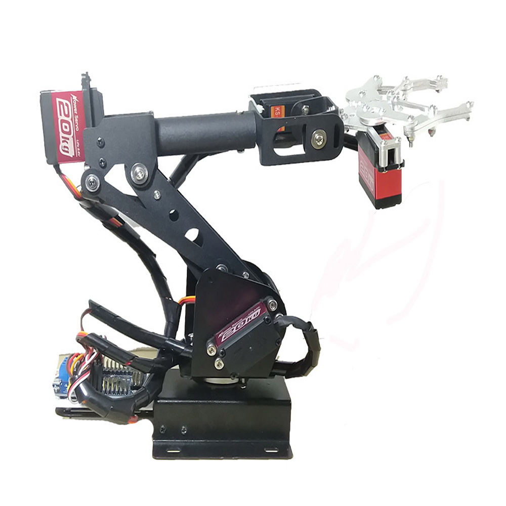 Ps2 Control 6 DOF Robotic Arm  - Arduino Robot ulasan dan harga