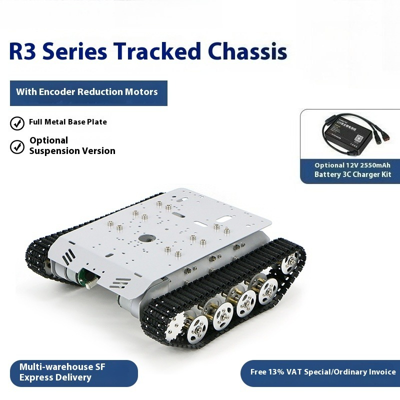 R3 Series Tank Chassis, Intell - Tracked Robot Chassis ulasan dan harga