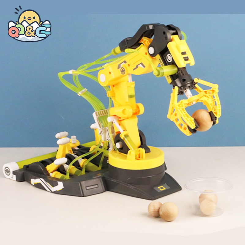 DIY Assembled Hydraulic Mechan - Robot Arm Metal ulasan dan harga
