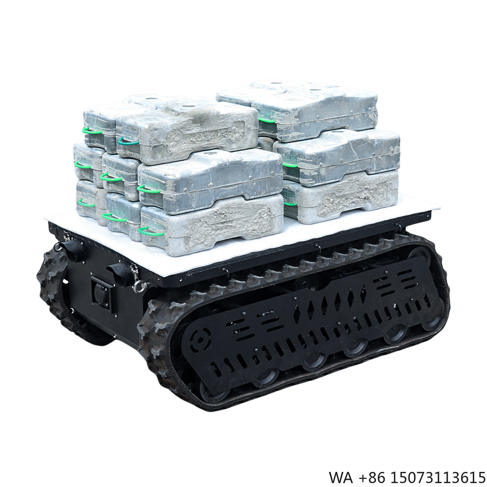 300 600kg Load RC Tank Crawler - Robot Chassis ulasan dan harga