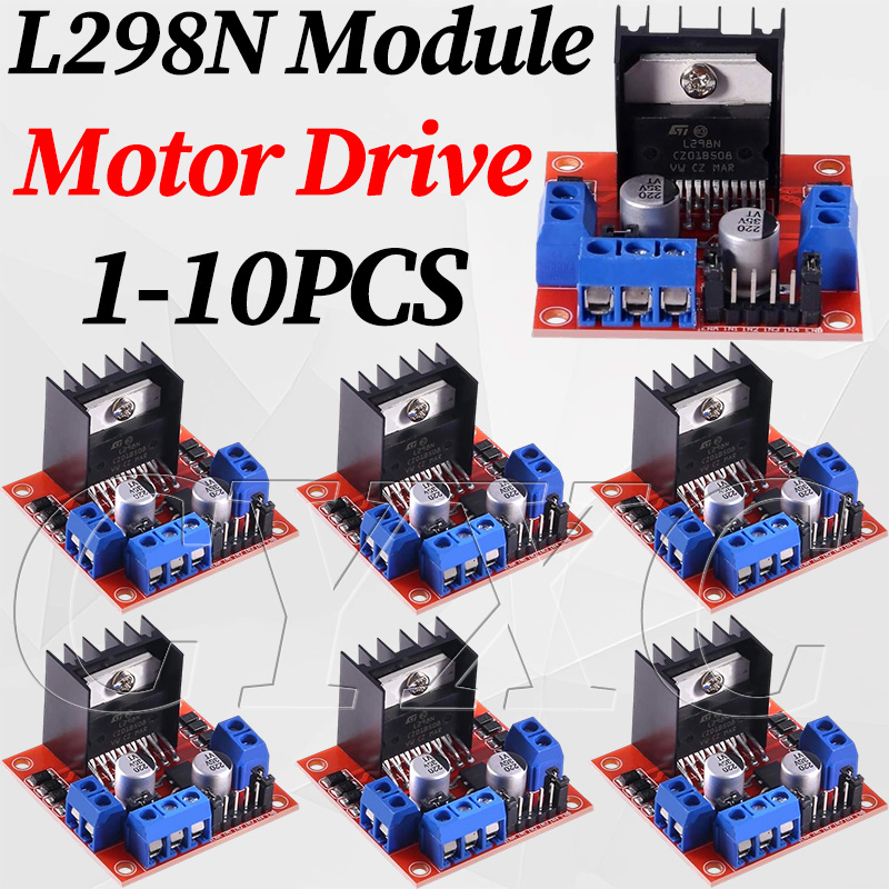 1-10PCS L298N Stepper Motor Dr - L298N Module ulasan dan harga