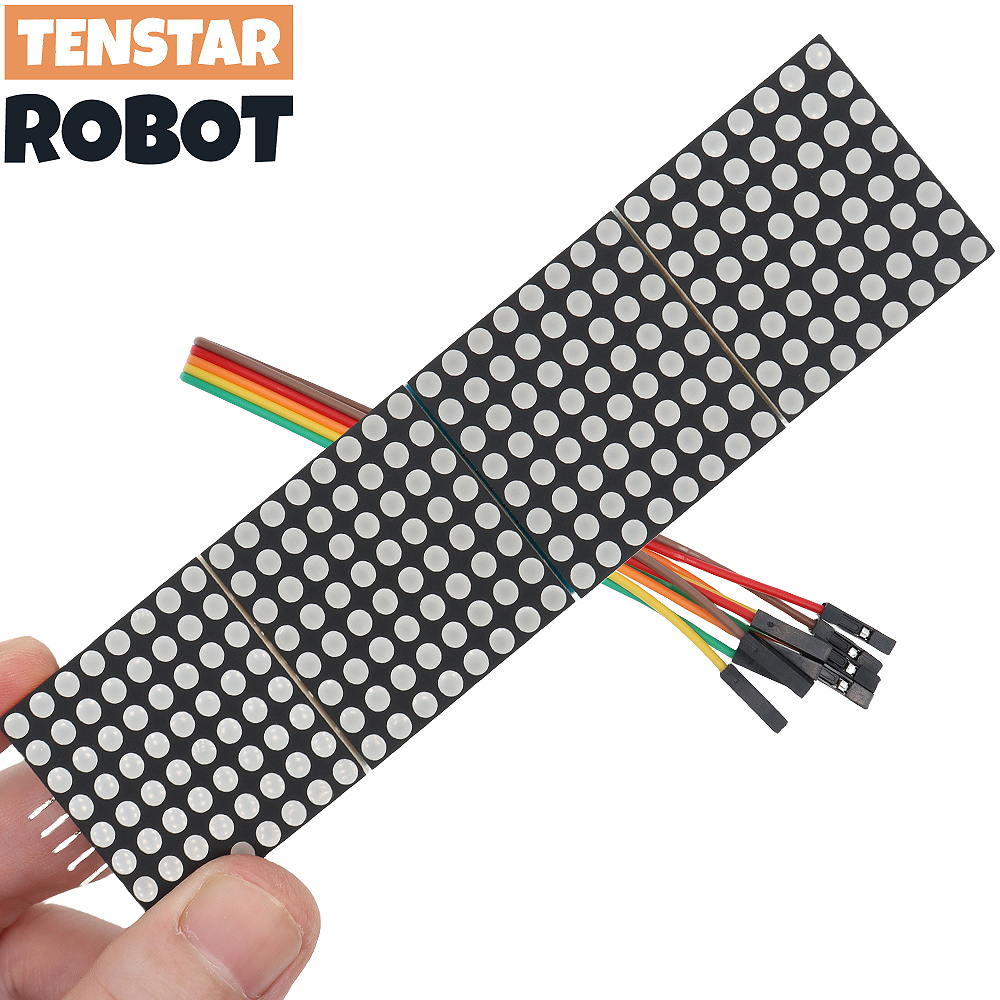 MAX7219 Dot Matrix Module Micr - Line Follower Robot ulasan dan harga