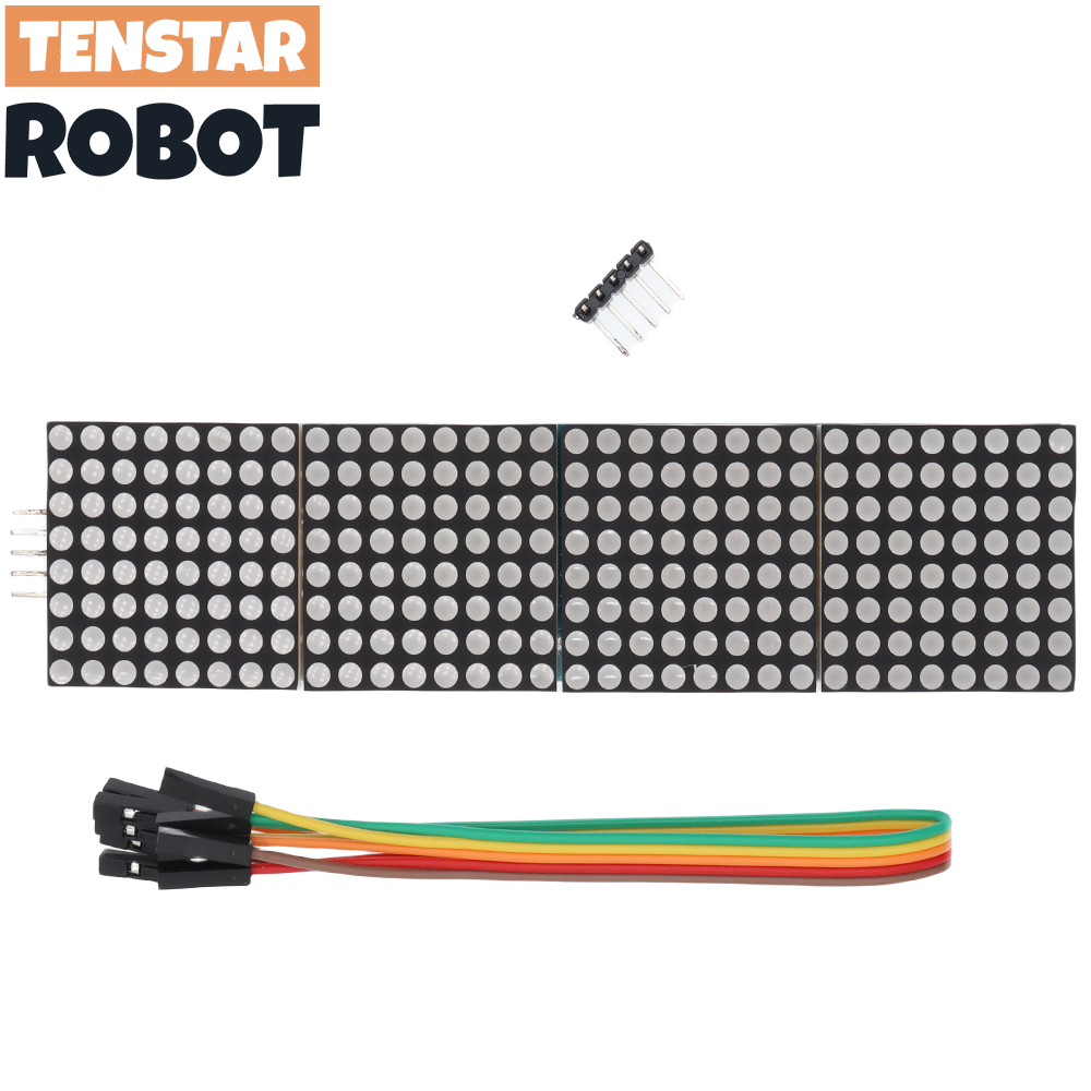 MAX7219 Dot Matrix Module Micr - Line Follower Robot ulasan dan harga