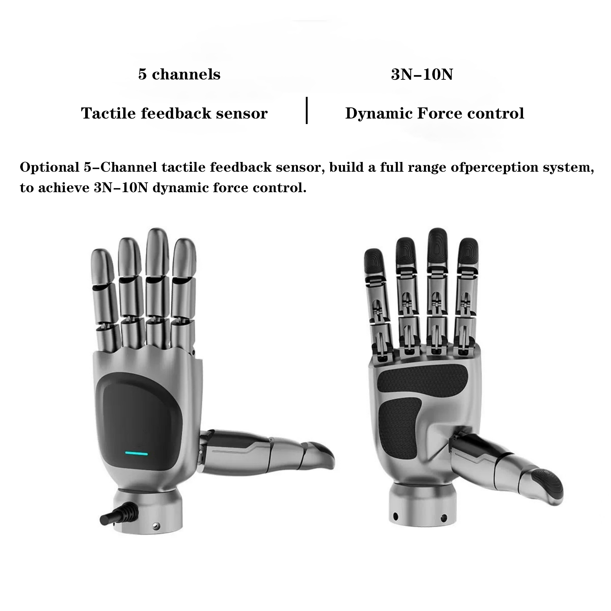 Dexterous Robotic Hand Five-Fi - Ros Robot ulasan dan harga