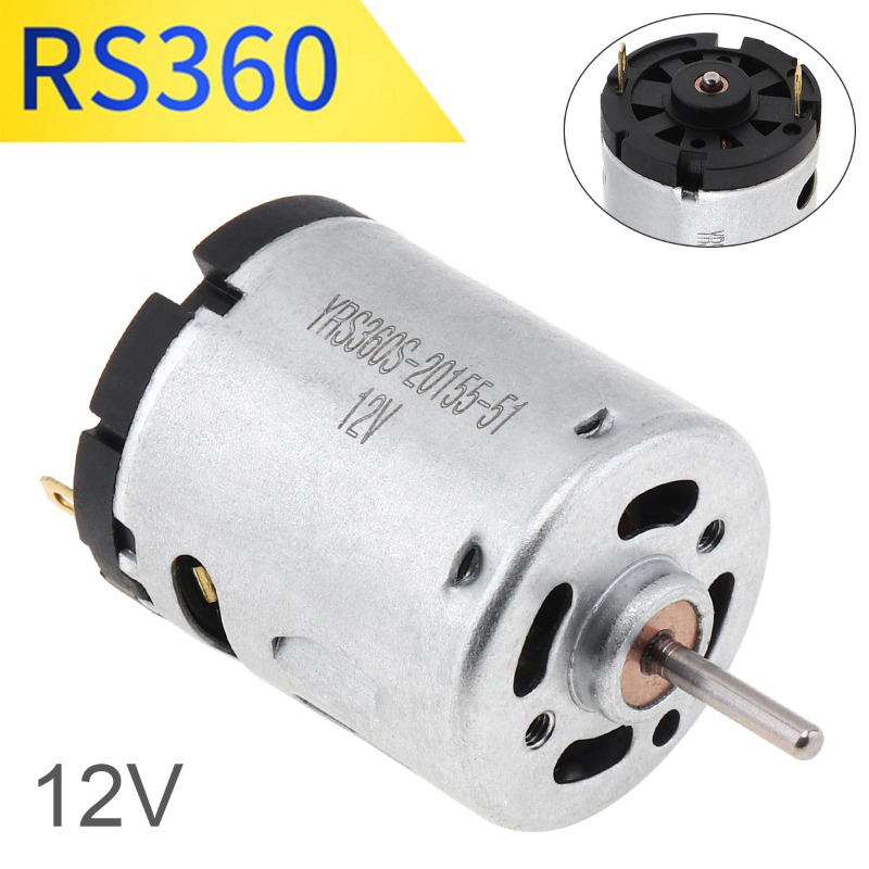 RS360 Motor 12000RPM High Spee - Dc Motor ulasan dan harga