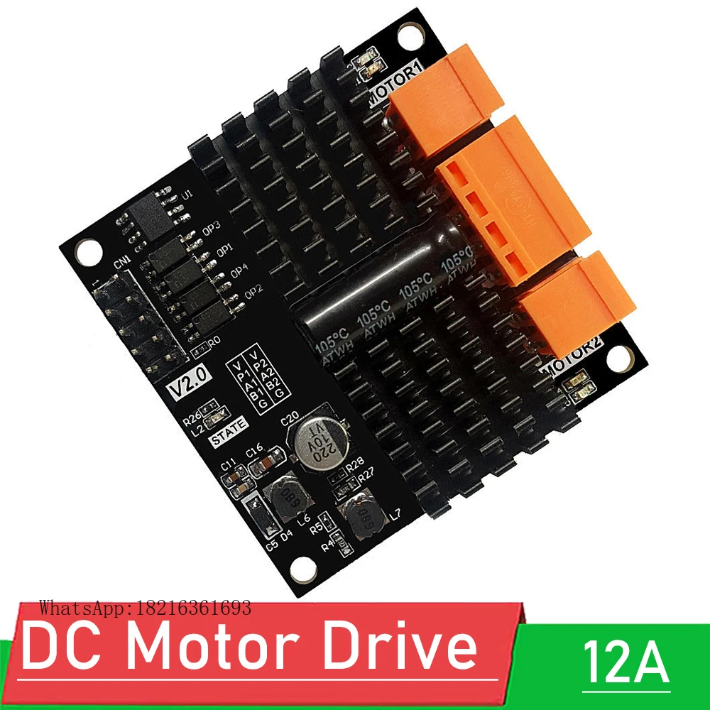12V 24V 12A Dual Channel DC br - L298N Module ulasan dan harga
