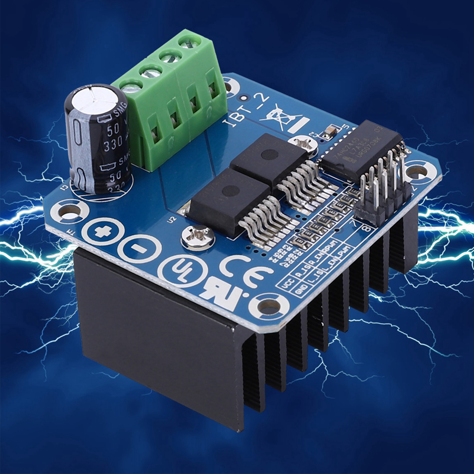 BTS7960 43A Motor Drive Module - Motor Driver Module ulasan dan harga