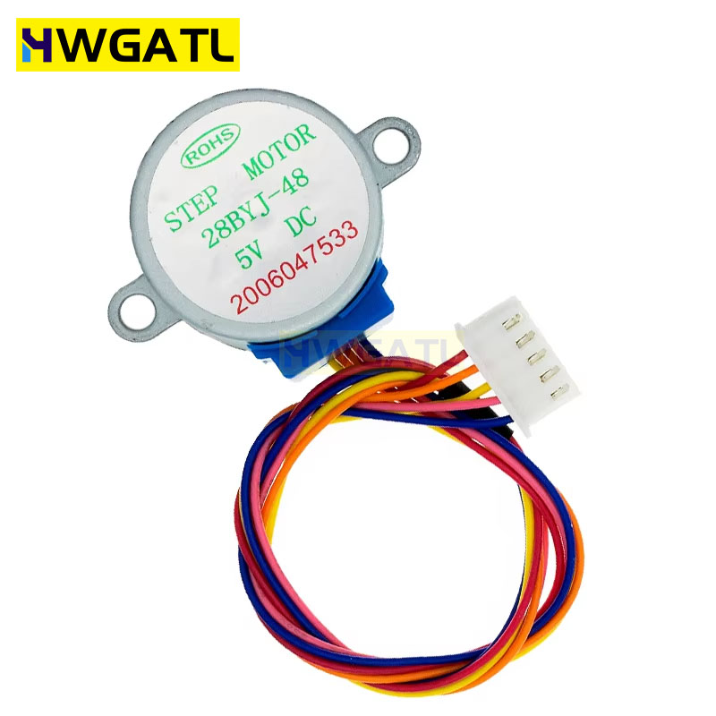 HWGATL 5V 4-Phase 28BYJ-48 DC  - Uln2003 Driver ulasan dan harga