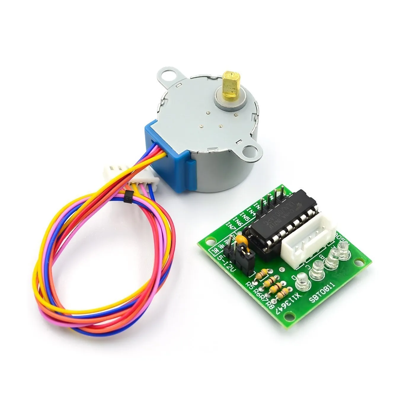 1/3/5 Set 5V Stepper Motor 28B - Uln2003 Driver ulasan dan harga