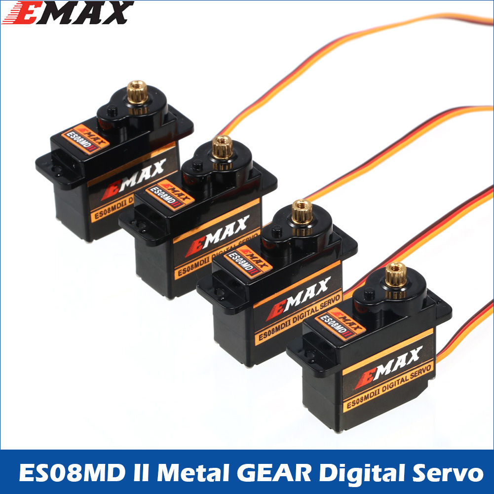2/4/10pcs EMAX  ES08MD II Meta - Servo Sg90 ulasan dan harga