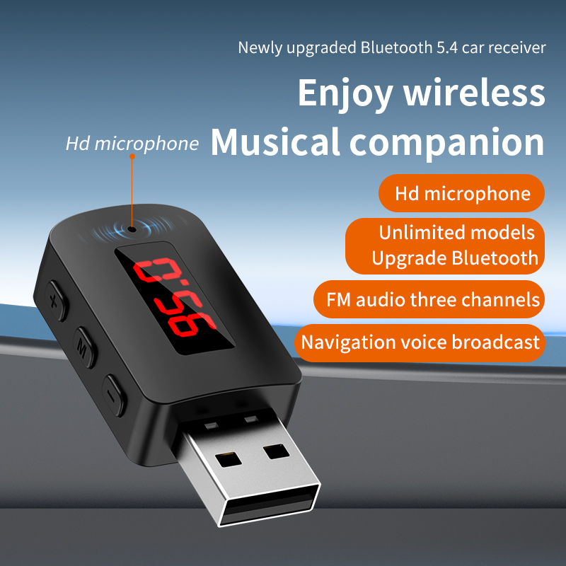 Bluetooth 5.4 Mini USB Receive - Robot Bluetooth Car ulasan dan harga