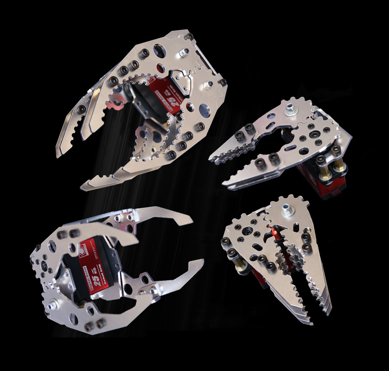 Metal Mechanical Gripper Hand  - Robot Arm Metal ulasan dan harga
