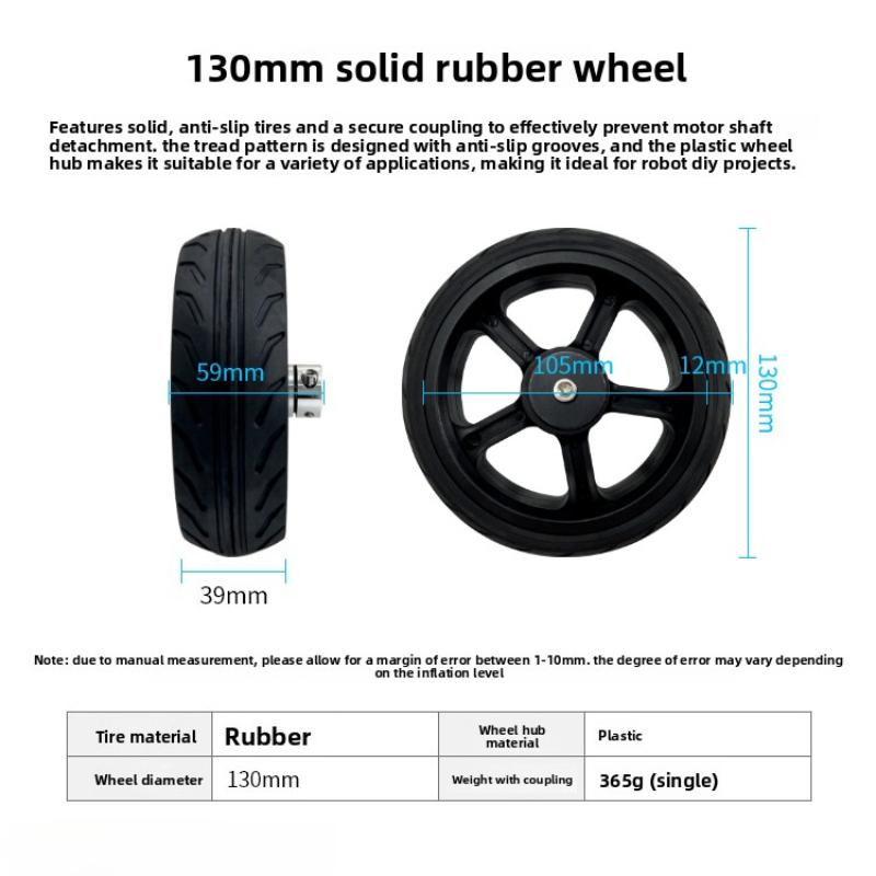 Smart Car Solid Rubber Wheel,  - Robot Chassis ulasan dan harga