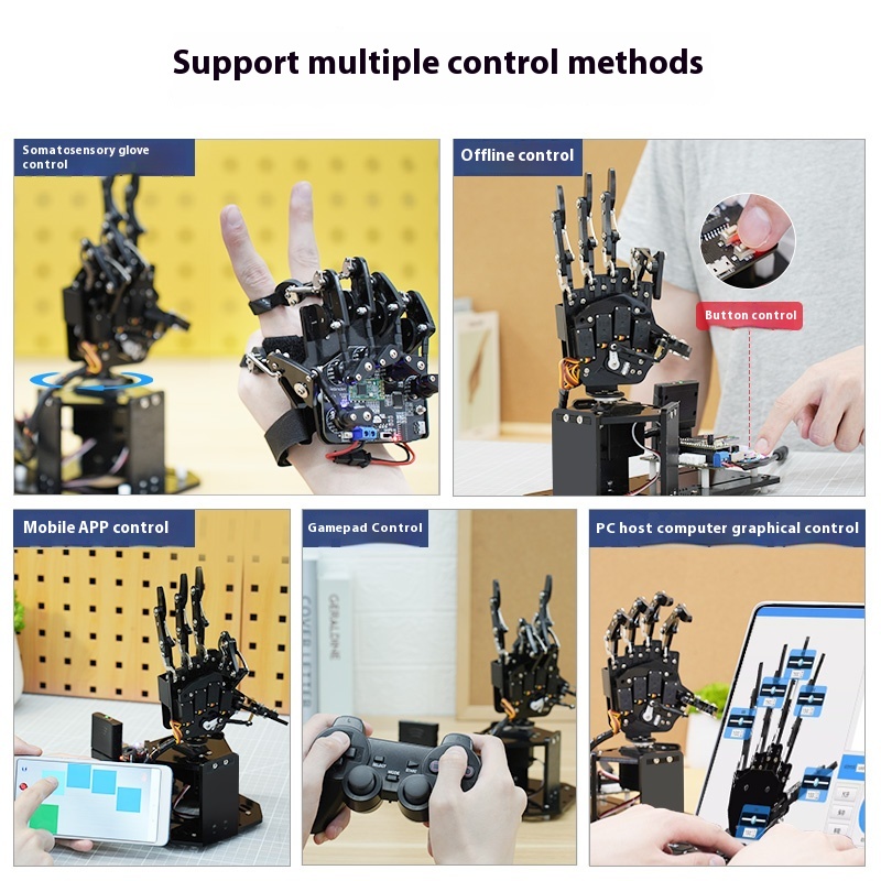 Bionic Robotic Hand Palm UHand - Arduino Robot ulasan dan harga