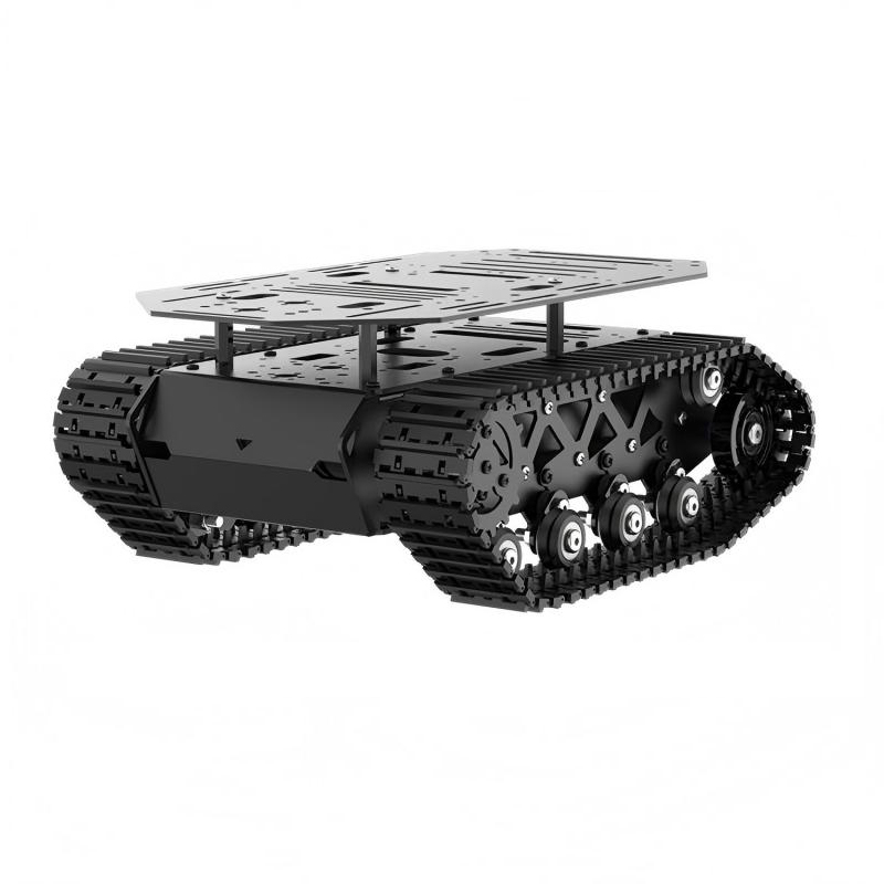 10KG Load Strong Shock Absorpt - Tracked Robot Chassis ulasan dan harga