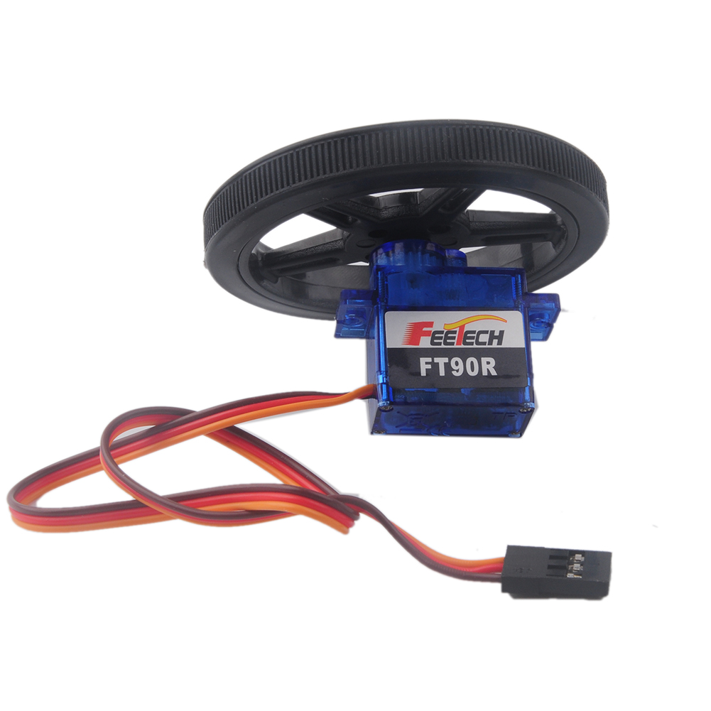 100PCS Feetech FT90R-C002 3V M - Microbit ulasan dan harga