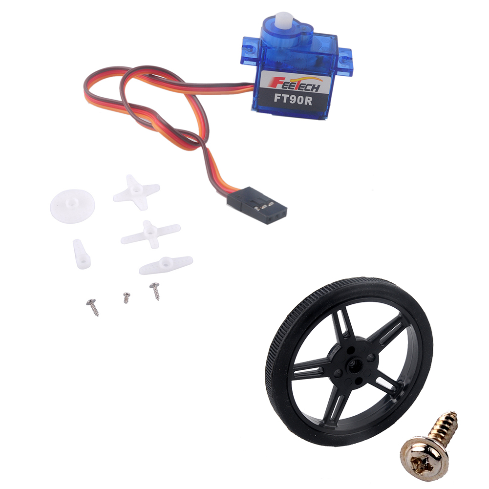 100PCS Feetech FT90R-C002 3V M - Microbit ulasan dan harga
