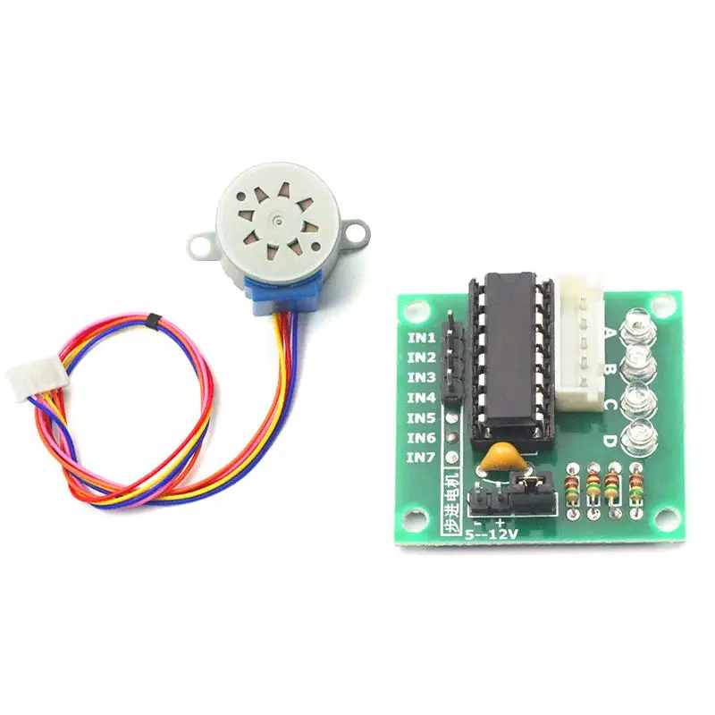 1PCS 28BYJ4 Stepper Motor ULN2 - Uln2003 Driver ulasan dan harga