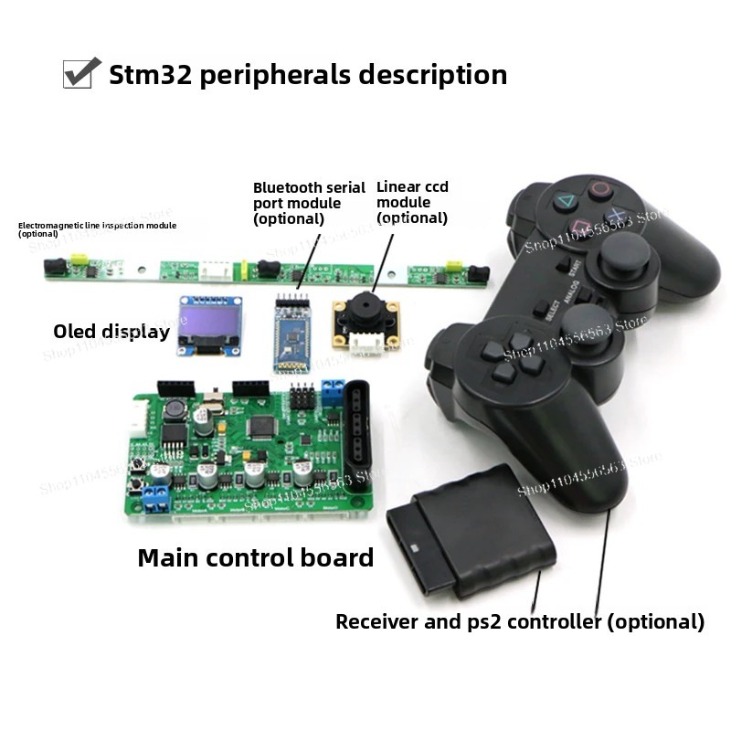 32-bit MCU Main Control Board  - Line Follower Robot ulasan dan harga