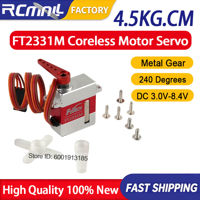 FT2331M Micro Digital Servo 4. - Robot Arm Metal ulasan dan harga