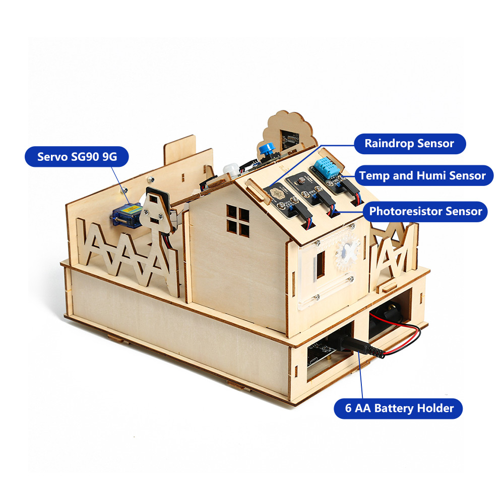 ACEBOTT DIY Smart Home Kit for - Microbit Robot ulasan dan harga