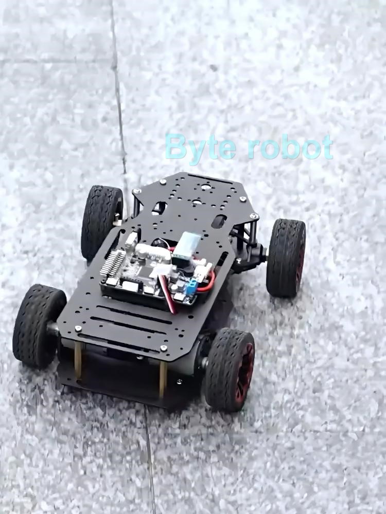 5KG Load 4WD Robot Car Metal A - Robot Chassis ulasan dan harga