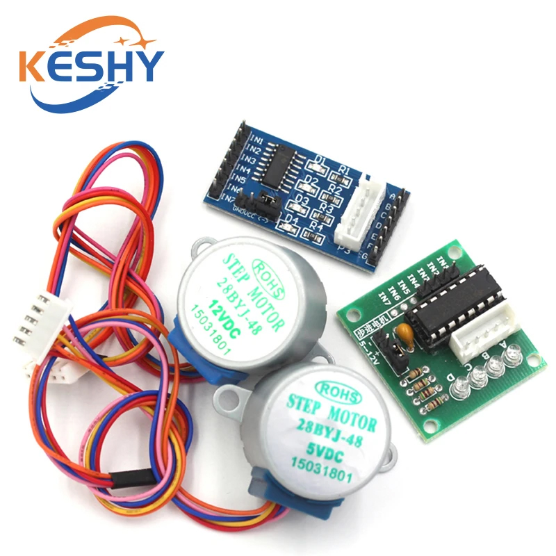 5V 4-Phase 28BYJ-48 DC Gear St - Uln2003 Driver ulasan dan harga