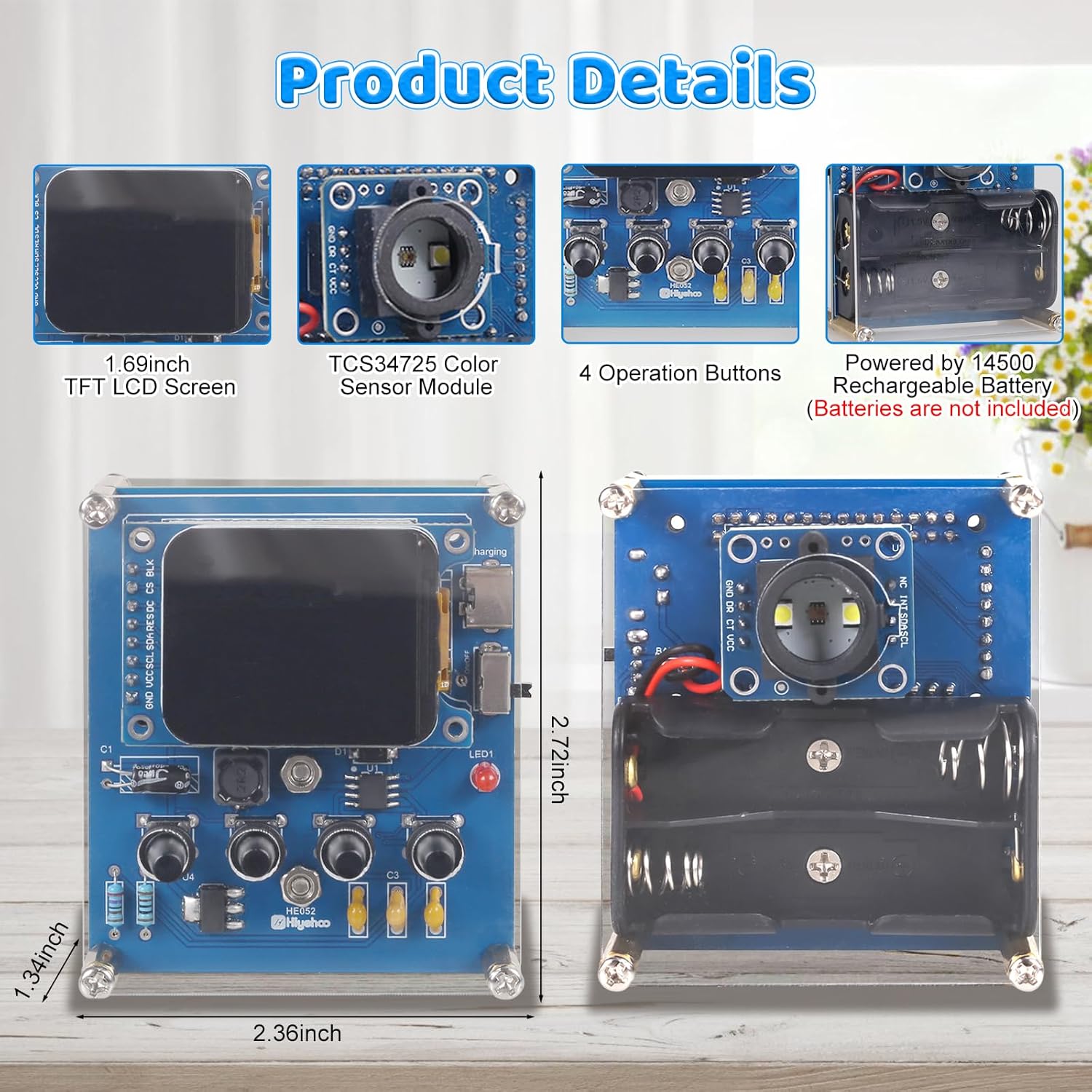 DIY Color Recognition Solderin - Microbit Robot ulasan dan harga