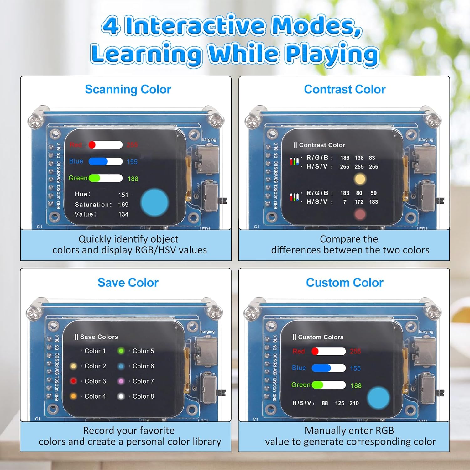 DIY Color Recognition Solderin - Microbit Robot ulasan dan harga